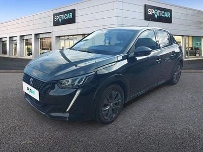 Gebraucht Peugeot e-208 100 kW (136 PS) 2021 Schwarz Kleinwagen
