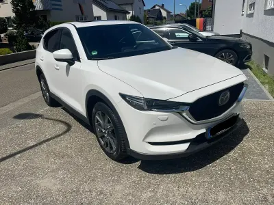 Gebraucht Mazda CX-5 Sports-Line 184 PS (135 kW) 2019 Weiß SUV