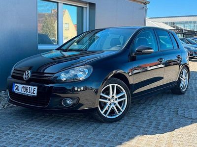 Usata VW Golf VI Highline 105 CV (77 kW) 2009 Nero Utilitaria