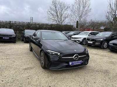 Gebraucht Mercedes C220 AMG line 200 PS (147 kW) 2022 Obsidianschwarz Limousine