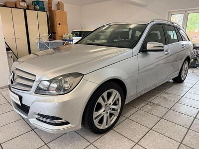 Brugt Mercedes C200 136 HK (100 kW) 2014 Sølv Stationcar