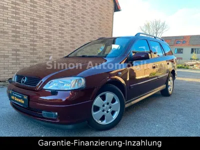 Usata Opel Astra Elegance 147 CV (108 kW) 2004 Rosso Berlina