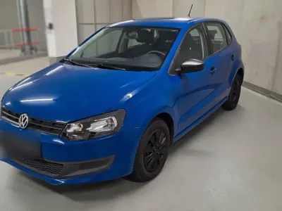 Gebraucht VW Polo Trendline 60 PS (44 kW) 2012 Blau Kleinwagen
