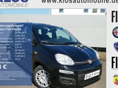 Nouvelle Fiat Panda Pop 70 ch (51 kW) 2025 Noir Berline