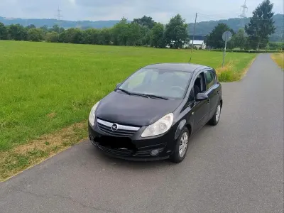 Gebraucht Opel Corsa 90 PS (66 kW) 2007 Schwarz Kleinwagen