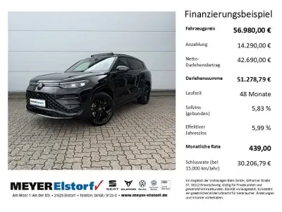Neu VW Tayron R-line 272 PS (200 kW) 2026 Schwarz SUV