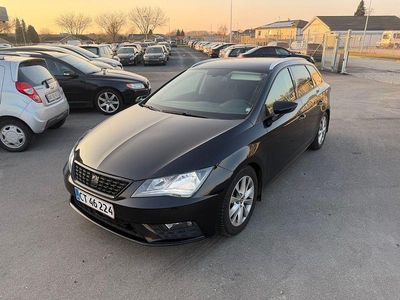 Brugt Seat Leon ST Style 150 HK (110 kW) 2017 Sort Stationcar