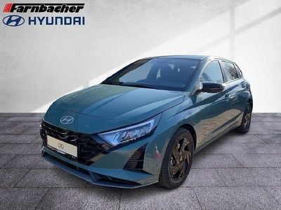 Usata Hyundai i20 Blackline 90 CV (66 kW) 2023 Verde Berlina
