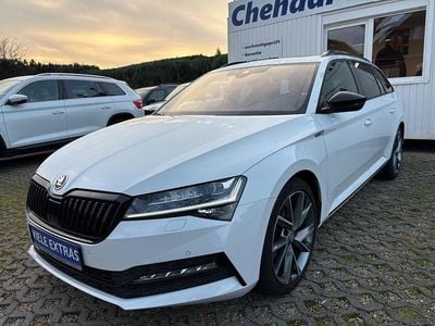 Gebraucht Skoda Superb SportLine 150 PS (110 kW) 2021 Weiß Kombi
