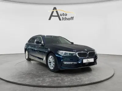 Gebraucht BMW 520 Sport Line 190 PS (139 kW) 2018 Blau Kombi