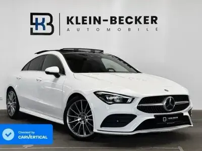 Brugt Mercedes CLA220 AMG 190 HK (139 kW) 2019 Hvid Sedan