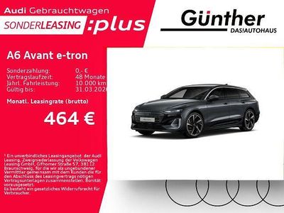 Daytonagrau perleffekt Gebraucht 2025 Audi A6 e-tron S-Line Kombi | 55.500 € (Fairer Preis)