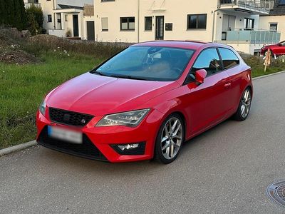 Usata Seat Leon SC FR 179 CV (131 kW) 2013 Rosso Utilitaria