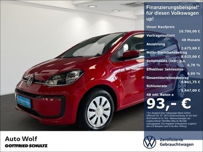 gebraucht VW up! 1.0 LED Start-Stopp Klima