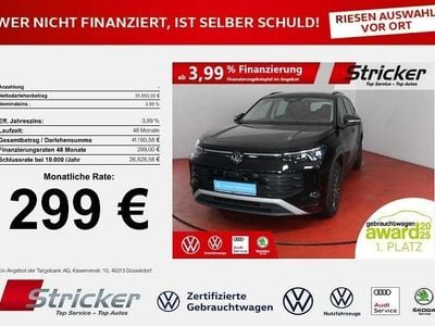 Gebraucht VW Tayron Life 150 PS (110 kW) 2025 Grenadillschwarz metallic (metallic) SUV