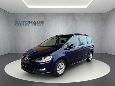 Atlantik blue metallic Gebraucht 2022 VW Sharan Comfortline Van / Kleinbus | 27.480 € (Fairer Preis)