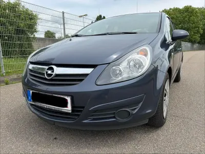 Używany Opel Corsa Edition 87 KM (63 kW) 2010 Niebieski Hatchback
