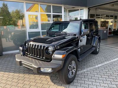 gebraucht Jeep Wrangler Unlimited Sahara 4xe Sky-One-Touch