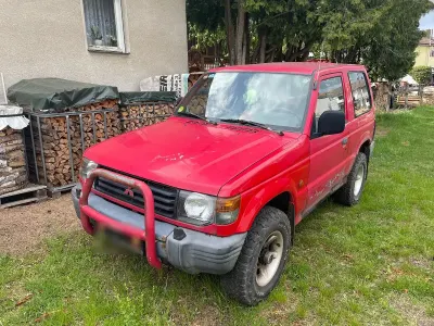 Gebraucht Mitsubishi Pajero 99 PS (72 kW) 1995 Rot SUV