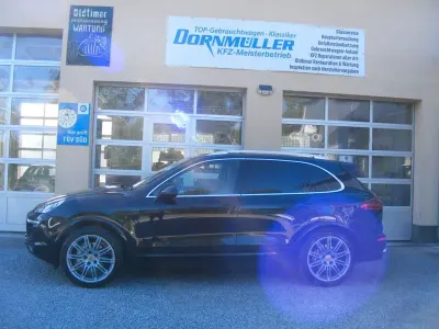 Gebraucht Porsche Cayenne S 420 PS (308 kW) 2014 Tiefschwarz (metallic) SUV