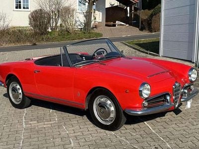 Gebraucht Alfa Romeo Giulia Spider 91 PS (66 kW) 1963 Rot Cabrio