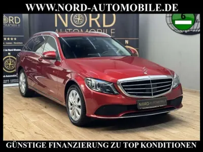 Gebraucht Mercedes C180 Exclusive 156 PS (114 kW) 2020 Manufaktur hyazinthrot m (metallic) Kombi