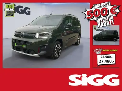 Gebraucht Citroën Berlingo 131 PS (96 kW) 2025 Grün Van / Kleinbus