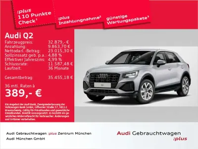 Second-hand Audi Q2 Advanced Plus 150 CP (110 kW) 2025 Argintiu SUV