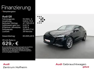 Gebraucht Audi Q8 Ambiente 286 PS (210 kW) 2023 Mythosschwarz metallic SUV