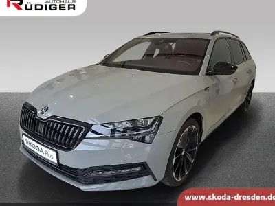 Gebraucht Skoda Superb SportLine 200 PS (147 kW) 2023 Grau Kombi