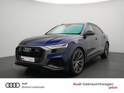 Gebraucht Audi Q8 S-Line 381 PS (280 kW) 2022 Navarrablau SUV