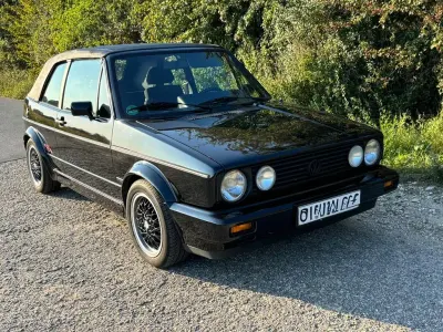 Gebraucht VW Golf Cabriolet Sportline 98 PS (72 kW) 1991 Schwarz Cabrio