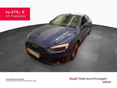Ascariblau metallic Gebraucht 2022 Audi A5 Sportback S-Line Kleinwagen | 37.990 € (Fairer Preis)