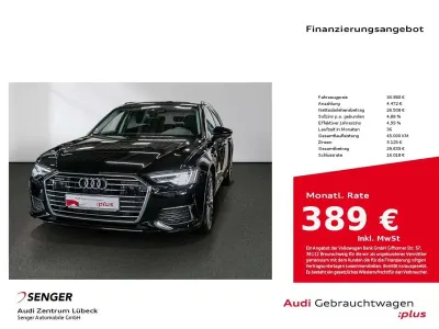 Brugt Audi A6 Design 299 HK (219 kW) 2022 Sort Stationcar