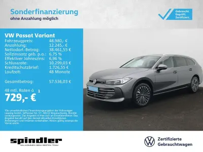 Gebraucht VW Passat Elegance 150 PS (110 kW) 2026 Diabasgrau metallic Kombi
