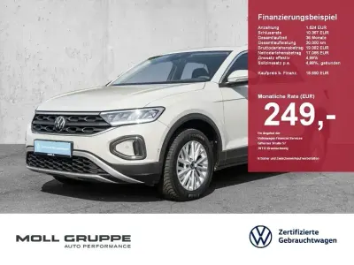 Gebraucht VW T-Roc Basis 110 PS (80 kW) 2022 Ascotgrau SUV