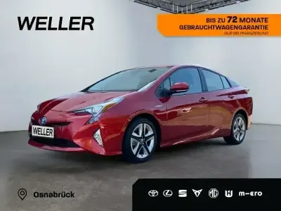 Brugt Toyota Prius Comfort 122 HK (89 kW) 2017 Rød Hatchback