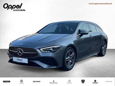 Mountaingrau met. Gebraucht 2024 Mercedes CLA200 Shooting Brake AMG line Kombi | 31.950 € (Guter Preis)