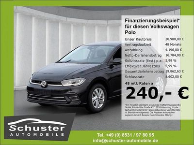 Schwarz Gebraucht 2024 VW Polo Style Kleinwagen | 20.980 € (Guter Preis)