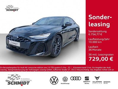 Schwarz Neu 2025 Audi A6 Edition .1 Limousine | 74.890 € (Superpreis)