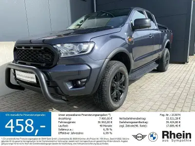 Brugt Ford Ranger Wolftrak 170 HK (125 kW) 2023 Grå Pickup / Ladvogn