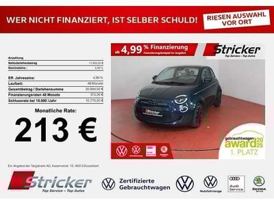 Usata Fiat 500e La Prima 86 kW (118 CV) 2022 Verde Utilitaria