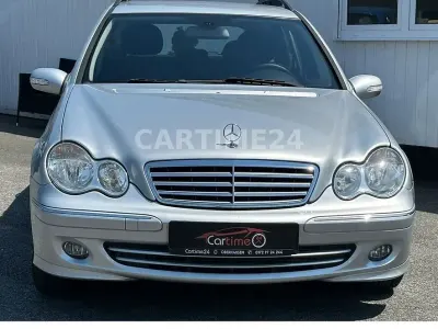 Gebraucht Mercedes C200 Elegance 122 PS (89 kW) 2006 Iridiumsilber Kombi
