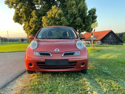 Gebraucht Nissan Micra 65 PS (47 kW) 2008 Rot Kleinwagen