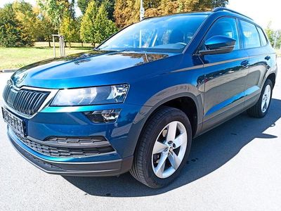Blau Gebraucht 2021 Skoda Karoq Ambition SUV | 15.999 €