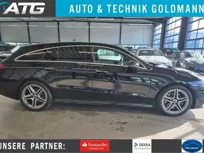 Brugt Mercedes CLA220 AMG line 265 HK (194 kW) 2023 Sort Sedan