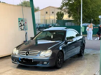 Gebraucht Mercedes CLK200 163 PS (119 kW) 2006 Blau Coupé