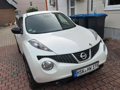 Gebraucht Nissan Juke Acenta 117 PS (86 kW) 2014 Weiß SUV