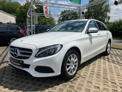 Gebraucht Mercedes C180 116 PS (85 kW) 2017 Weiß Kombi