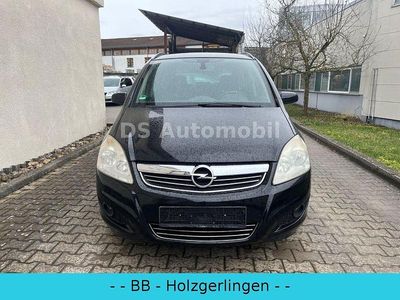 Gebraucht Opel Zafira Edition 116 PS (85 kW) 2008 Schwarz Van / Kleinbus